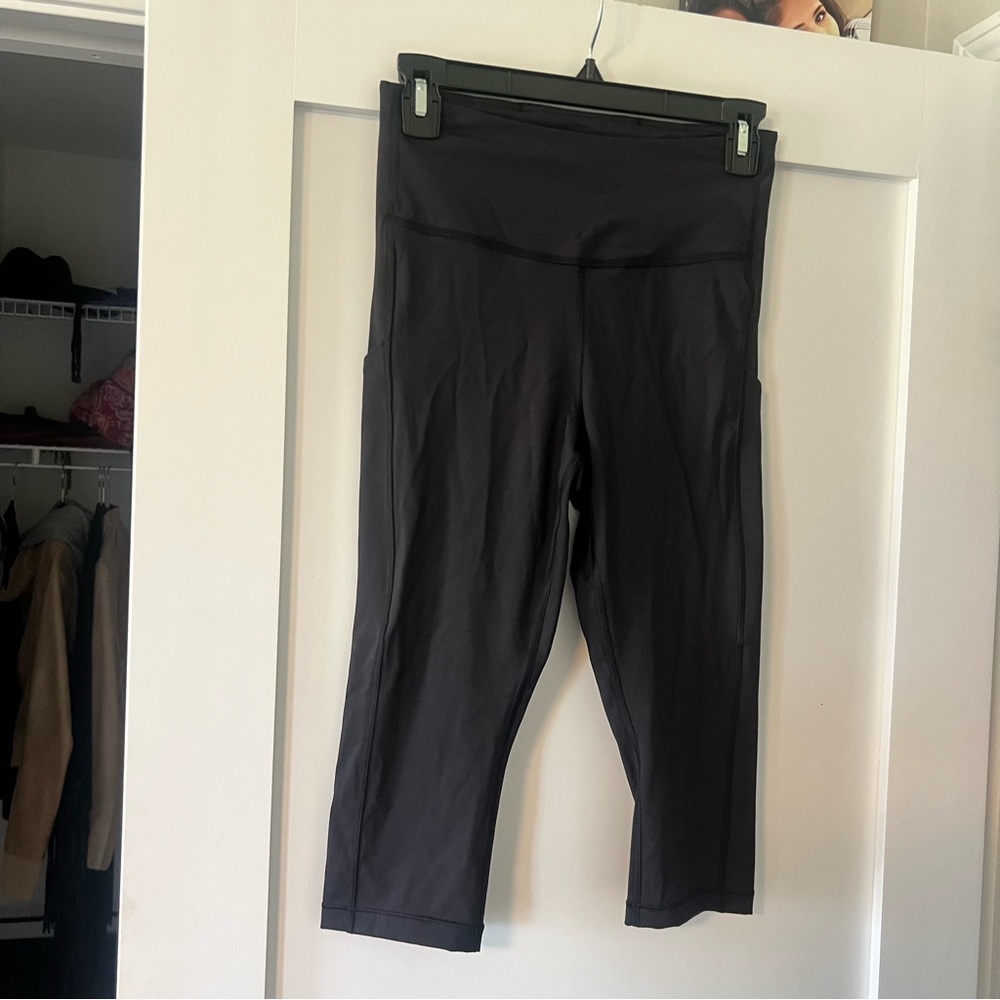 Athleta High-Waist Cropped Active Leggings LIKE NEW